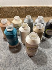 INVISIFIL machine quilting thread lot,  9 JUM...