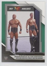 2022 Panini WWE NXT 2021 Highlights Green Fabian Aichner Ludwig Kaiser #38 0ym4