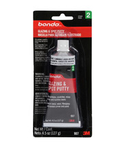 3M 00651 Bondo Glazing and Spot Putty 4.5oz  (127g) Tube |UK POST