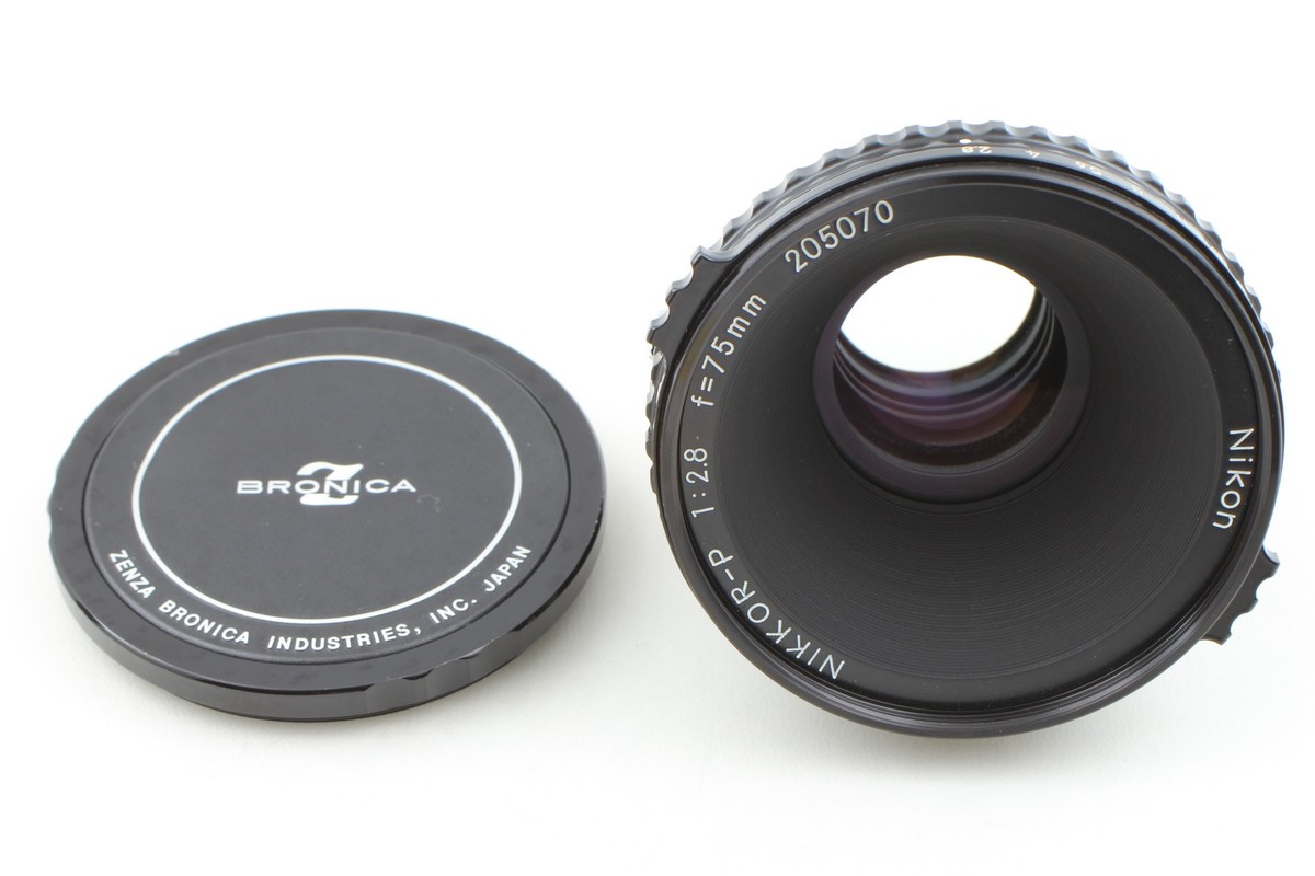 N MINT+++] Nikon NIKKOR-P 75mm f2.8 Lens For Zenza Bronica EC S2
