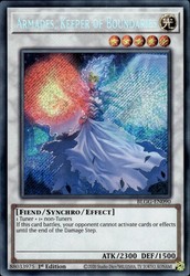 Armades, Keeper of Boundaries (BLGG-EN090) - Secret Rare - Battles of Legend: Glorious Gallery