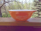 PYREX Autumn Harvest Wheat 443 Cinderella Mixing Bowl 2.5L Orange Vintage