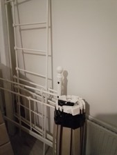 white metal frame ikea day bed used