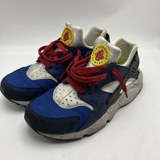 Nike Air Huarache Run PRM Indigo Force Volt Blue Men's Size 10 704830-404
