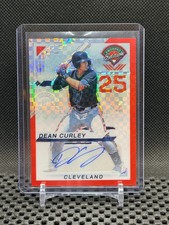 Dean Curley 2025 Prospect Edition Prospect Ticket Auto  Red Power #82/99 #148