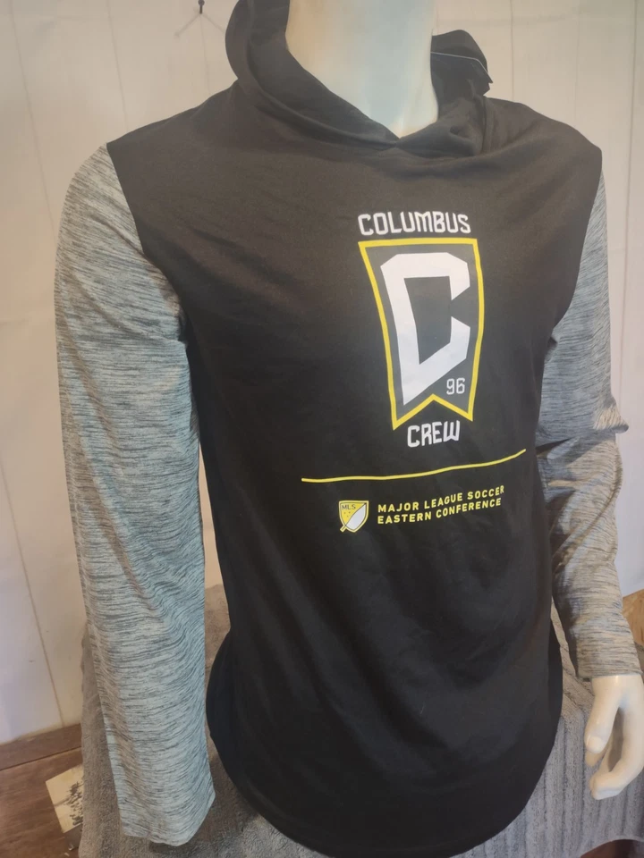 Sudadera con capucha ligera para hombre Columbus Crew 96 Major League Soccer Eastern Conference M nueva con etiquetas Foto 4 de 4