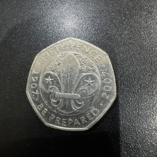 2007 Scouts Be Prepared 50p Fifty Pence Coin Circulated - Available on eBay