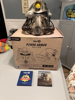 Fallout 76 Power Armor Edition Helmet With Box And Steelworks