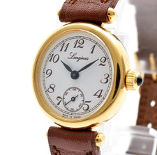 Vintage N MINT Longines Cal.520 Small Second Manual Winding 24mm Ladies Watch