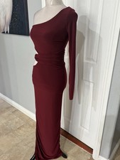Brand New WINDSOR Dress Maxi Burgandy Size Large