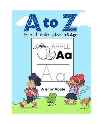 A to Z: For little star [+3 Age] | Alphabet Handwriting Practice workbook for ki