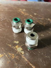 Parker Prestolok PLP Male Connector 3/8 in. Push-to-Connect Pack of 3 Connectors