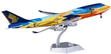 1:200 SQ Wings Singapore Airlines B747-400 Passenger Diecast Airplane Model
