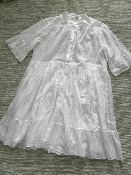 Women Angela Davis Dress White 38 / M / 46