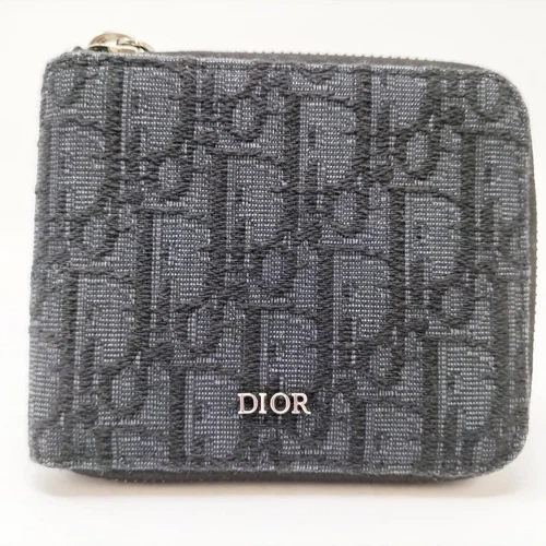 Fermeture éclair ronde oblique Christian Dior 4,3 pouces