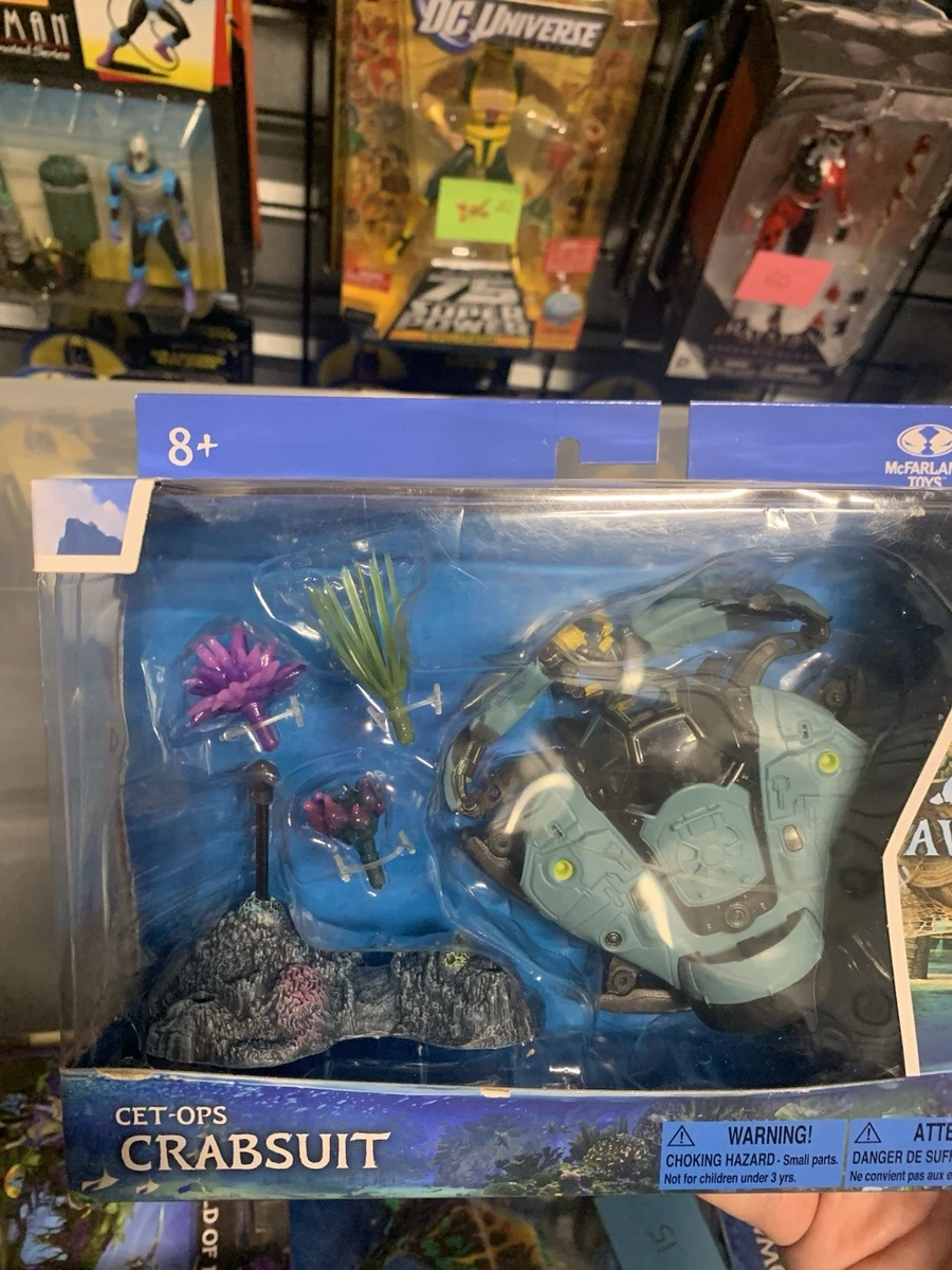 McFarlane Toys Avatar The Way of Water CET-OPS Crabsuit RDA Driver HTF MOC MIB