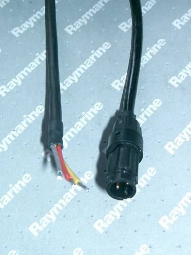 Autohelm ST50 2M CABLE 3 pin Rnd to bare ends lead D179 - 第 1/1 張圖片