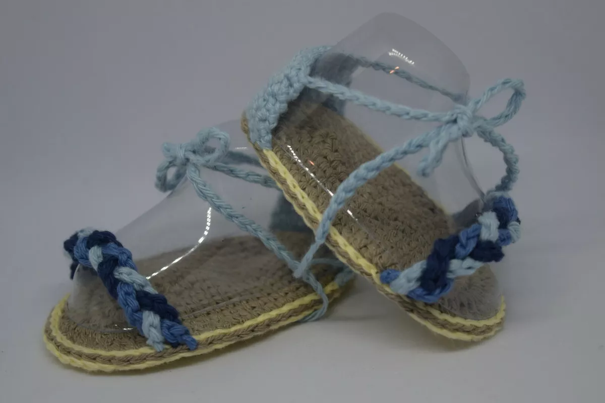 Sandali neonato shop uncinetto