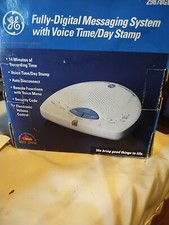 GE Fully-Digital Messaging System w/Voice Time/Day Stamp 29878GE1 Original Box