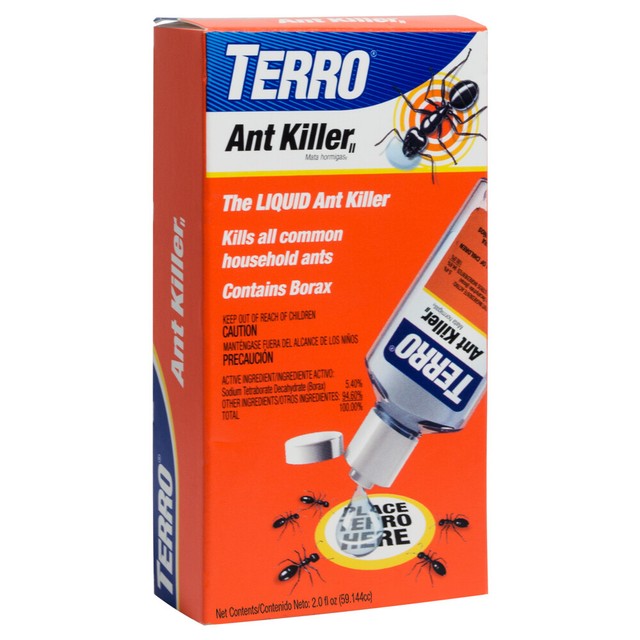 TERRO Liquid Ant Killer 2 oz Borax Fast Easy Way Of Killing