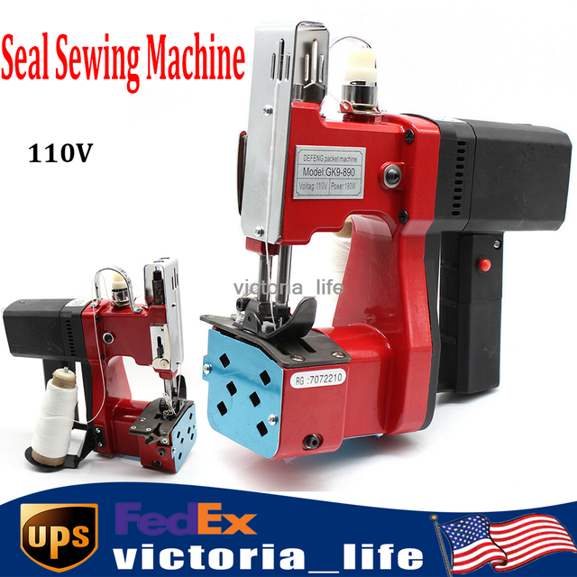 Industrial Portable Electric Bag Stitching Sack Closer Seal Sewing