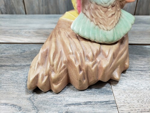 Mallard Ducks Statue Hand Painted Ceramic Vintage Holland Mold - Picture 10 of 12