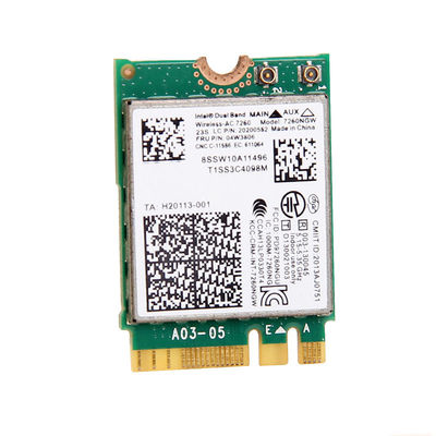 04W3806  Intel Dual Band 7260NGW AC BT4.0 WIFI NGFF Card for IBM Lenovo laptop