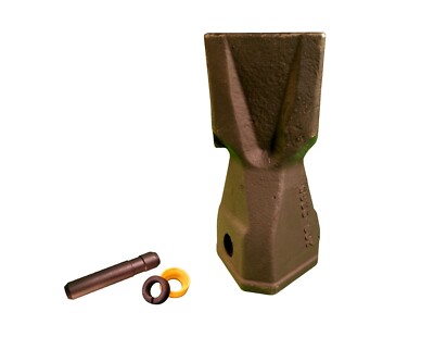 1 Backhoe Bucket Tooth 208-5235 - Penetration Tip, w/ Pin, fits