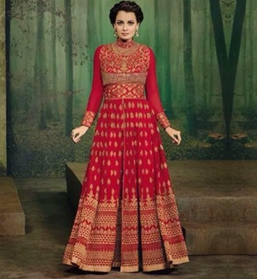 Bollywood Designer Red anarkali suits 