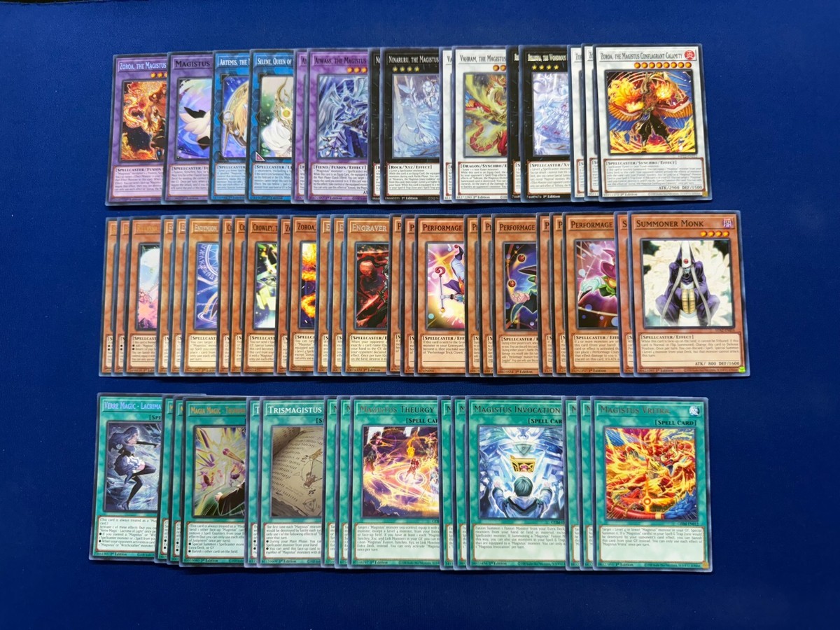 Yu-Gi-Oh! - Complete Magistus Deck | eBay