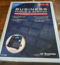 Brand New RCA IP120S 3-Line Business Telephone System Service