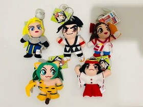 Samurai Shodown Spirits Keychain mini plush 4" Set Lot NEOGEO Toy SNK Banpresto