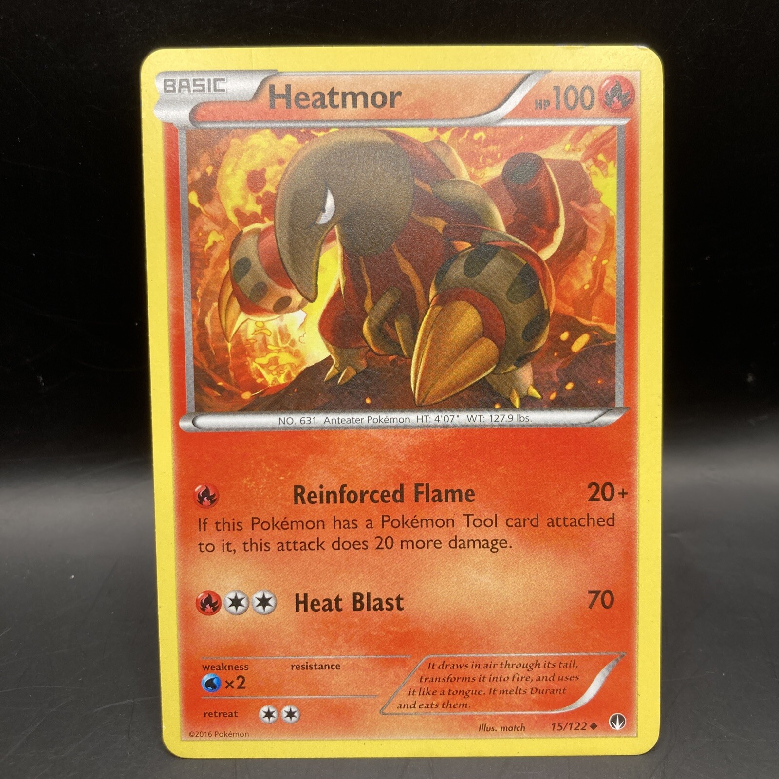 HEATMOR - 15/122 - XY Breakpoint - Uncommon - Pokemon Card - LP