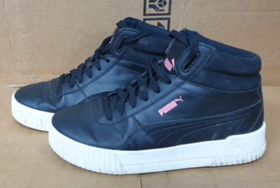 Puma Carina Mid Mid High Boardschuhe schwarz/weiß UK 5,5, EUR 38,5