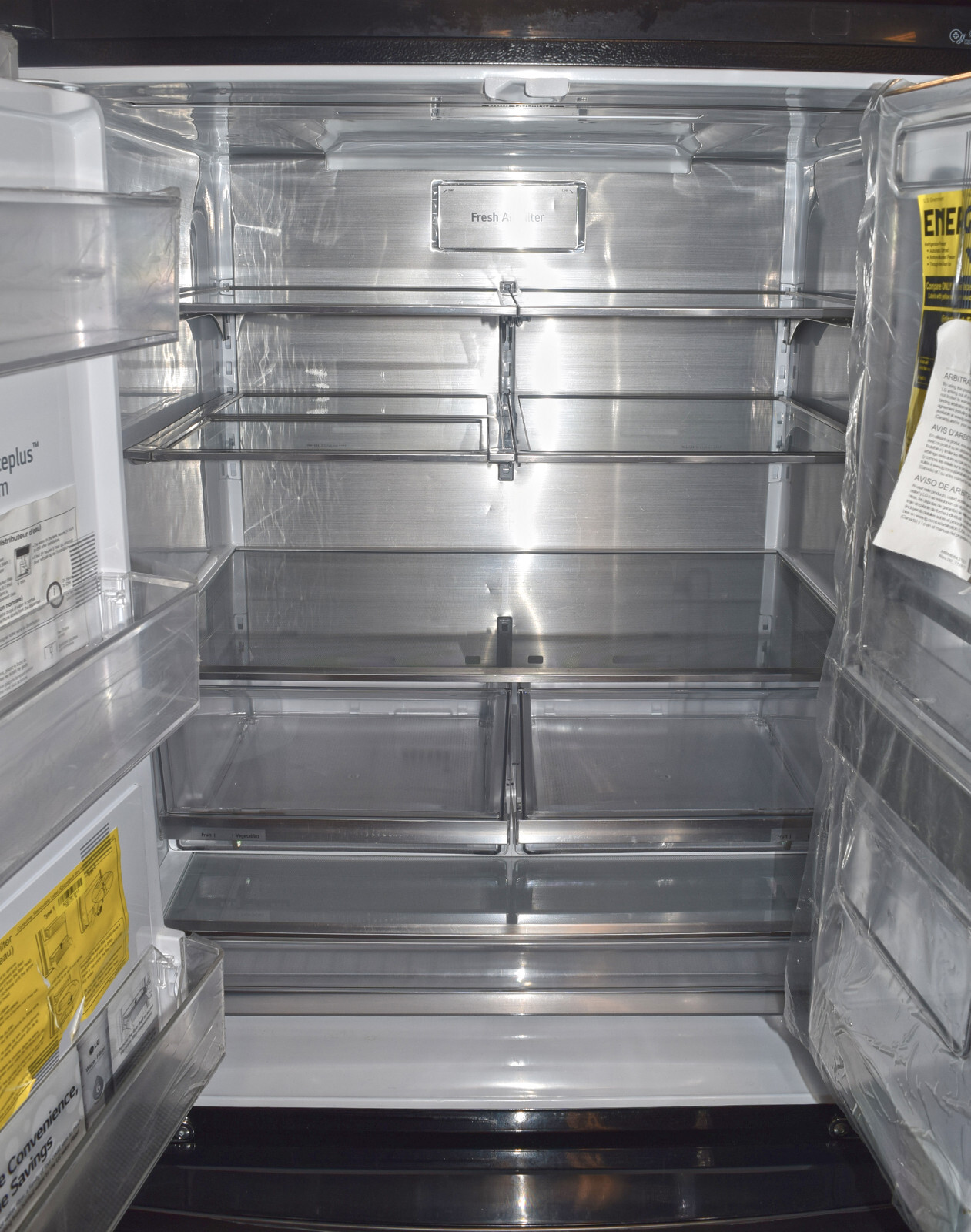 LG LRFVS3006D 36" French Door Craft Ice Smart Refrigerator DoorInDoor