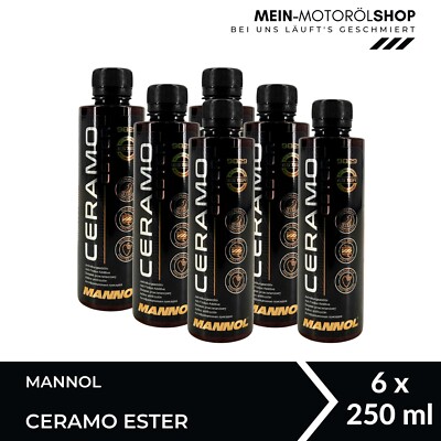 Mannol MN9829 Ceramo Ester Verschleißschutz Motorschutz Additiv 6x250 ML