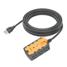 DEWENWILS Workshop Power Strip, 6-Outlets Strip with 25 FT Extension Cord, Heavy