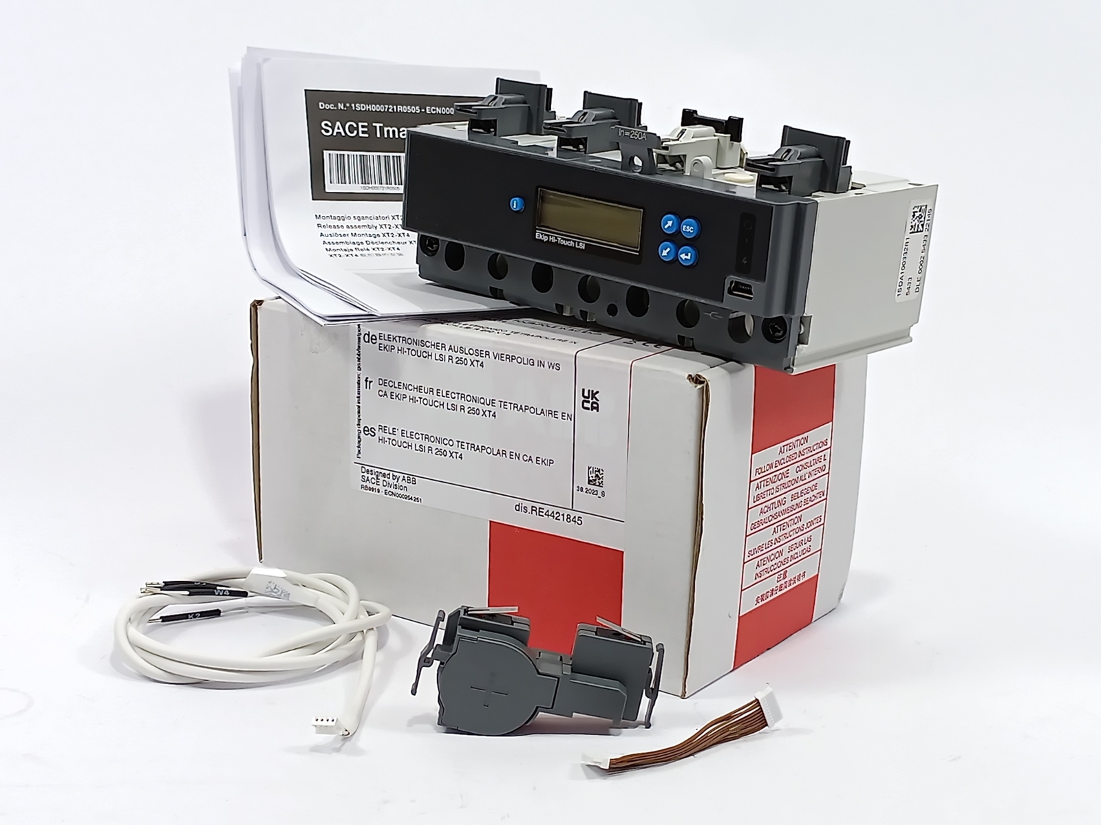 ABB 1SDA100332R1 Ekip Hi-Touch LSI In=250A XT4 4P