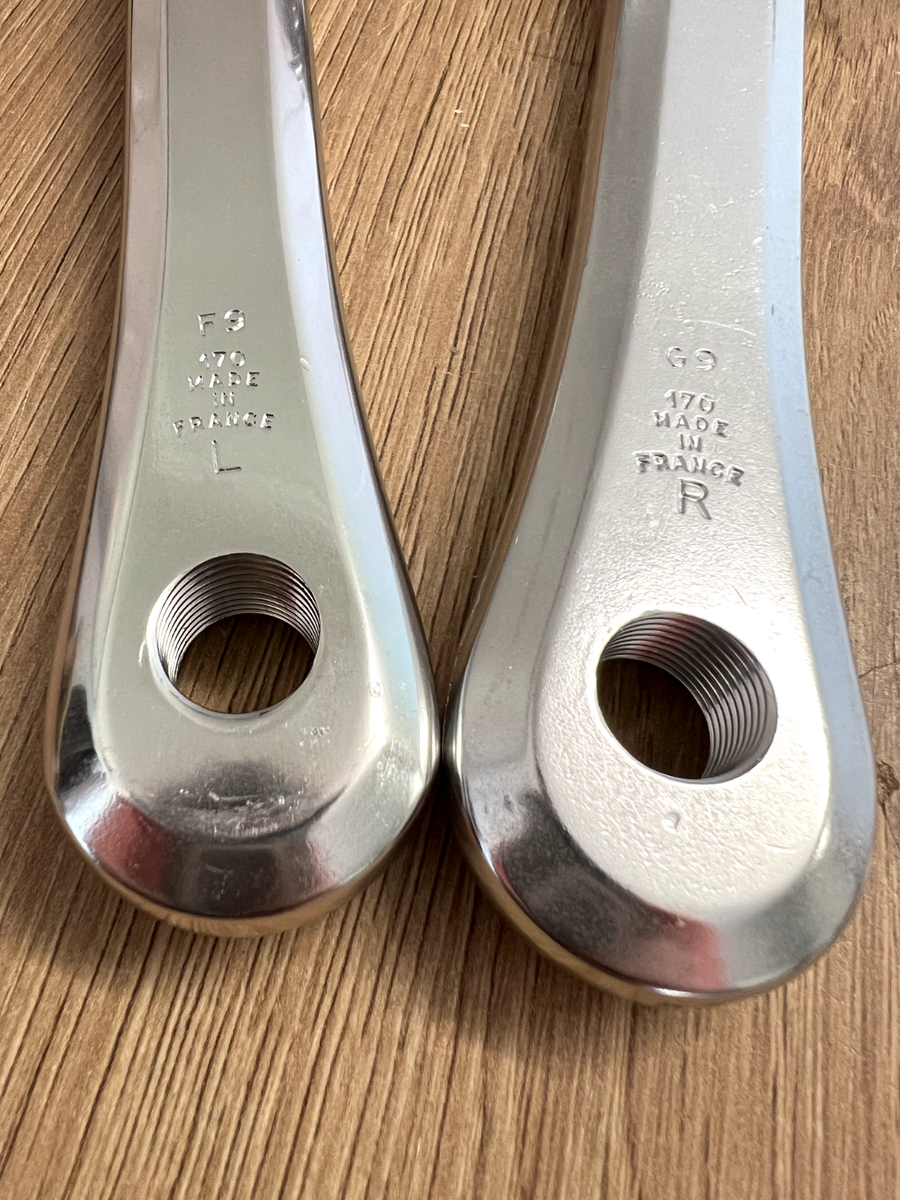 PIÈCES DE VÉLO rétro NOS Stronglight 390 pédalier 170 mm 5 bras avec