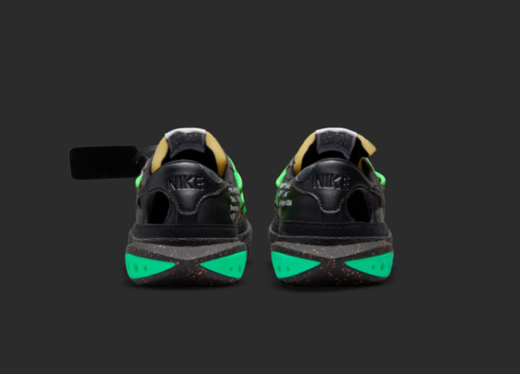 OFF WHITE X NIKE Nike blazer low '77 x off white ""electro green"" EU 42 5 nuovo