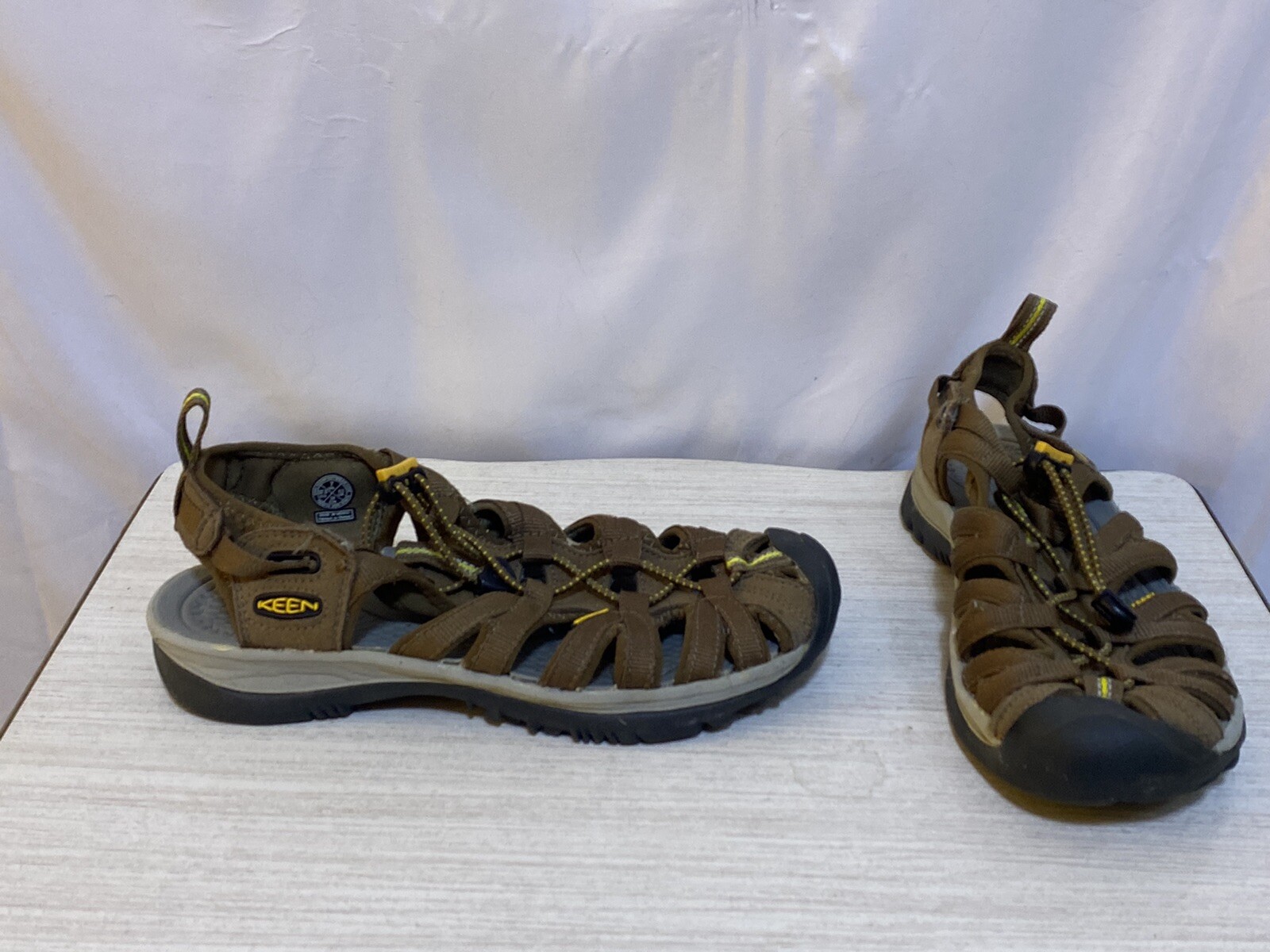 Sandali Keen Newport donna taglia 7 scarpe da trail escursionismo outdoor impermeabili marroni