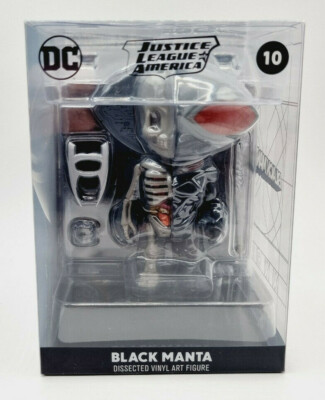 DC Comics Justice League Of America - Black Manta 4'' sezierte Vinyl-Kunstfigur