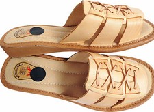  Hausschuhe  Pantolette Latschen  Super Bequeme Gr. 38 Echt LEDER