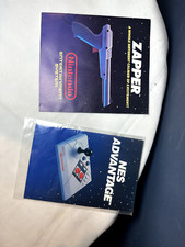 NES Advantage  Zapper Instruction manuals