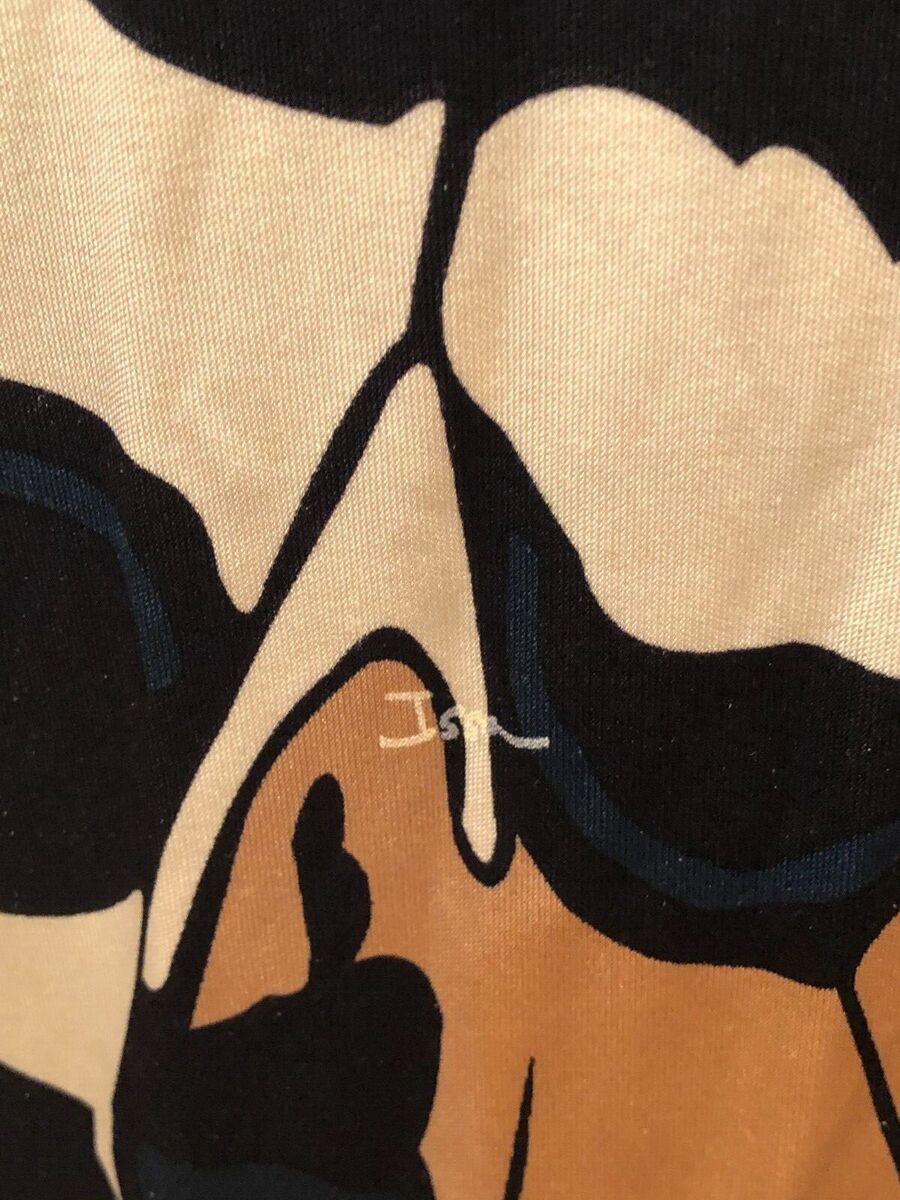 Rare Issa London Printed Long Sleeved Dress, 100% Silk, Size Rare Issa London Printed Long Sleeved Dress, 100% Silk, Size