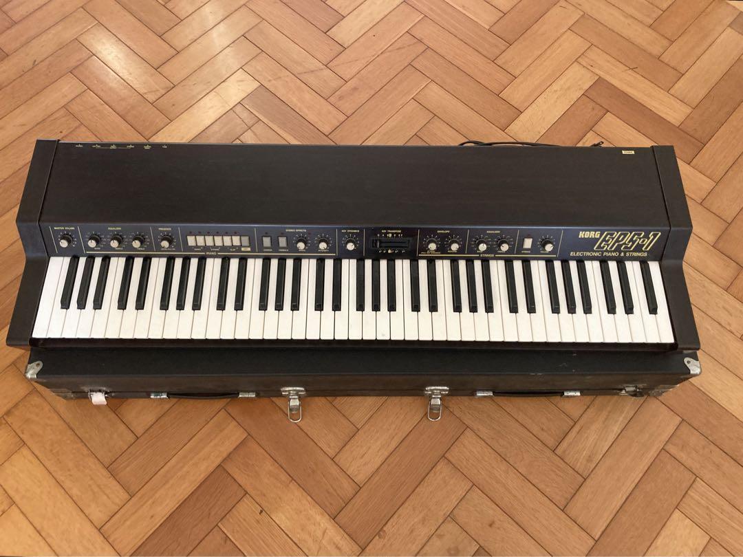 KORG EPS-1 synthesizer with hard case | eBay