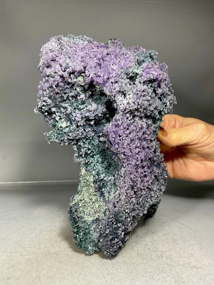 SS Rocks - Botryoidal Purple Chalcedony "Grape Agate" (Indonesia) 2.33lbs - Image 3 of 4