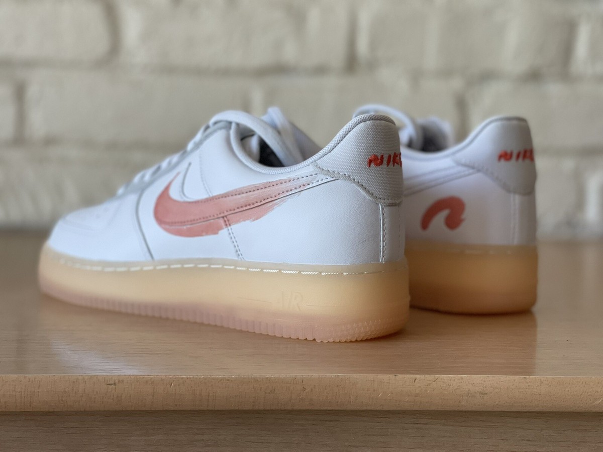 Nike Air Force 1 Retro Flyleather Mayumi Yamase White Men's Size