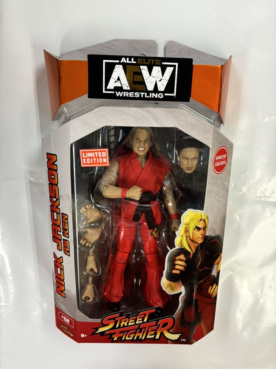 AEW All Elite Wrestling Street Fighter Nick Jackson Ken Action