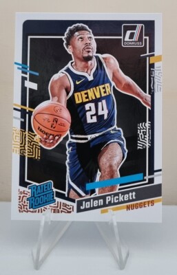 2023-24 Donruss Basketball Rated Rookies #217 Jalen Pickett Denver Nuggets